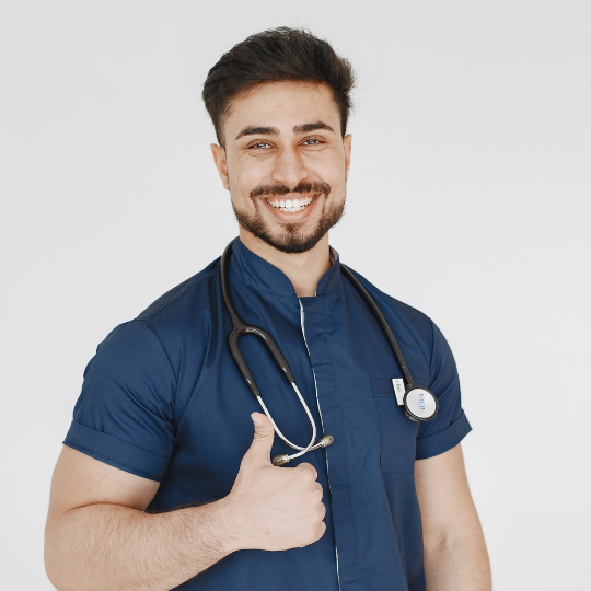 Men Scrub Top