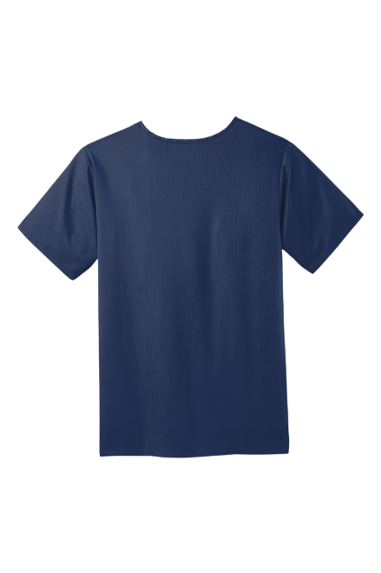Men’s V-neck Navy Scrub Top