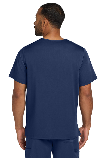 Men’s V-neck Navy Scrub Top