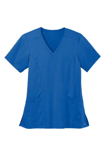 Women’s V-neck Royal Scrub Top
