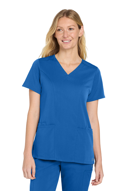 Women’s V-neck Royal Scrub Top