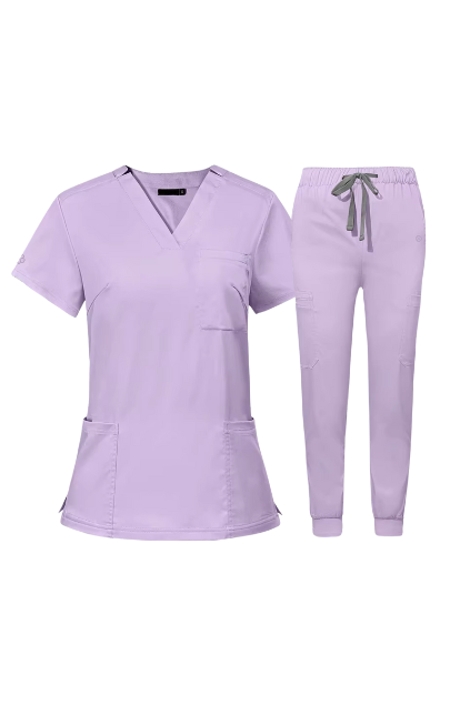 Women’s Lavander Scrub Set