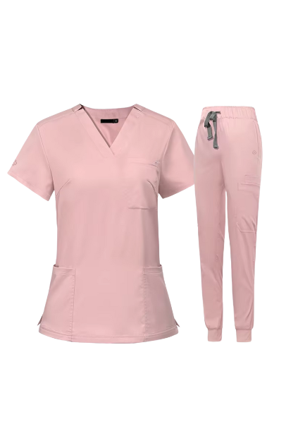 Women’s Pink Scrub Set